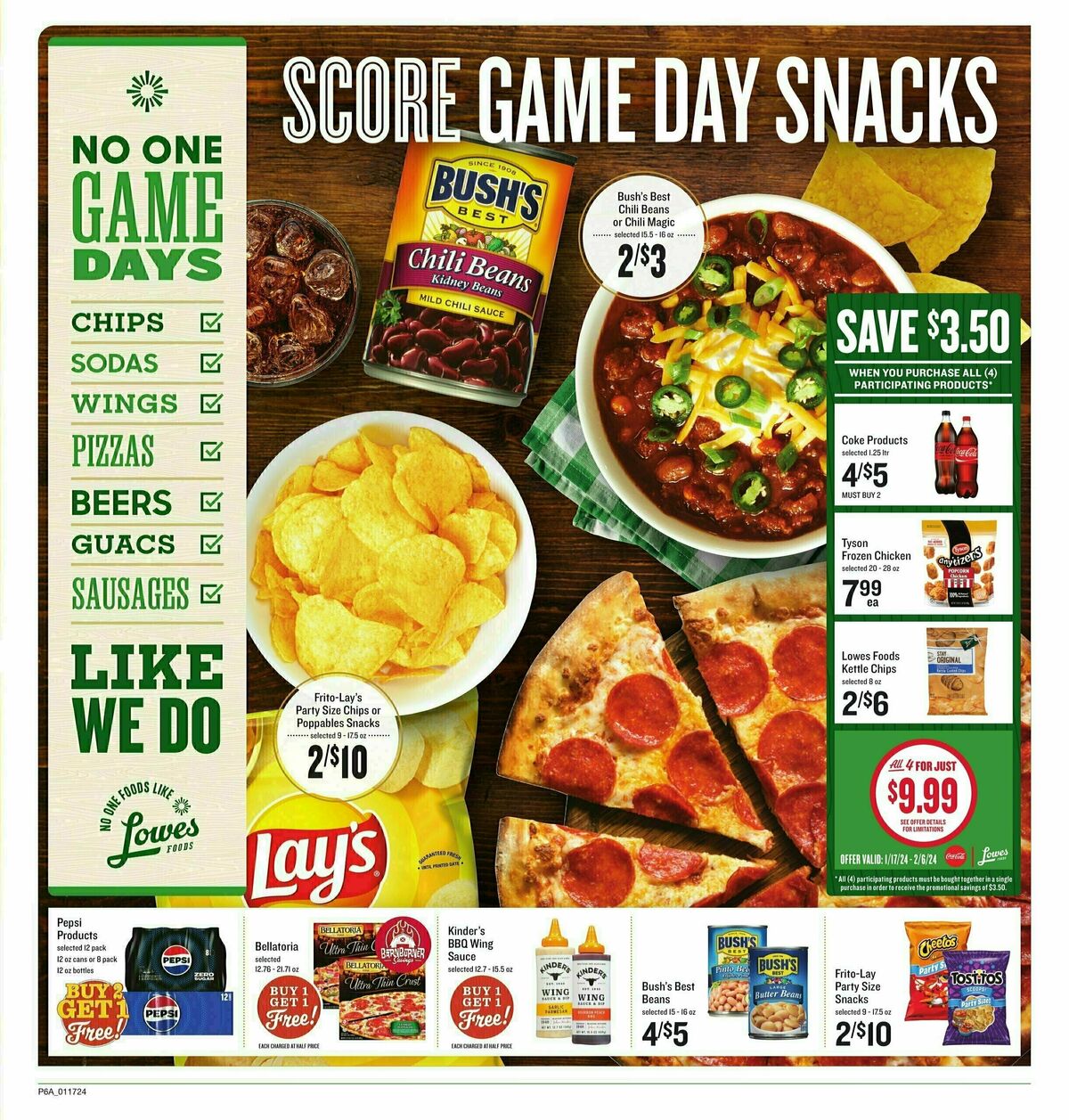 Lowes Foods Weekly Ad from January 17