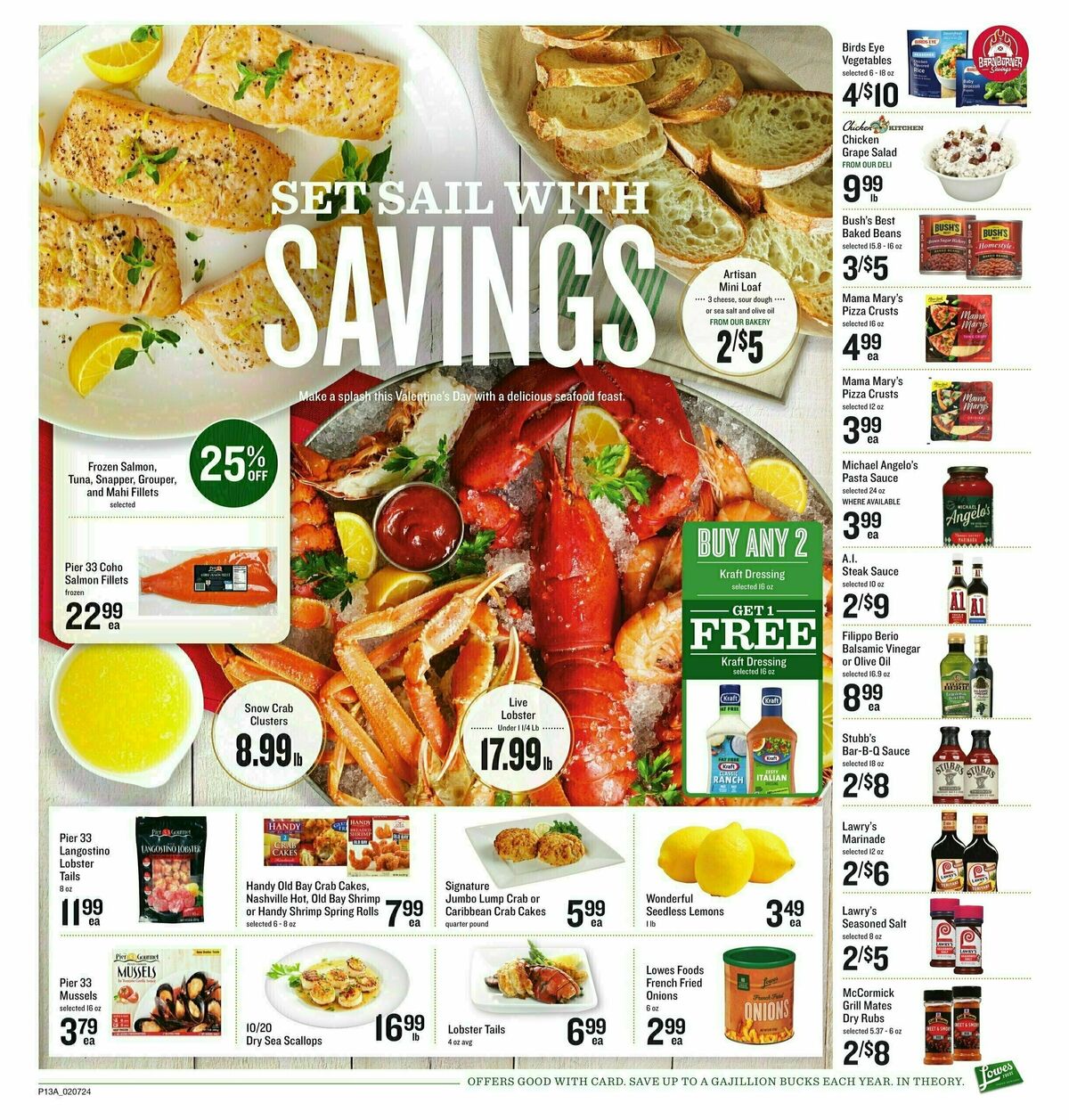 Lowes Foods Weekly Ad from February 7