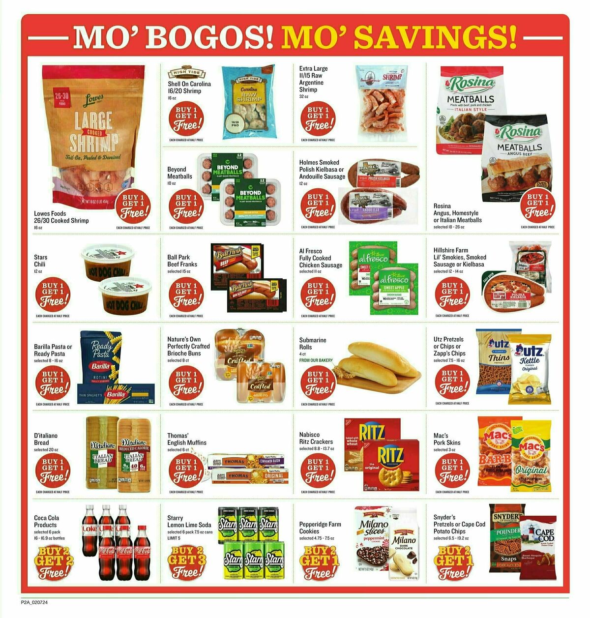 Lowes Foods Weekly Ad from February 7