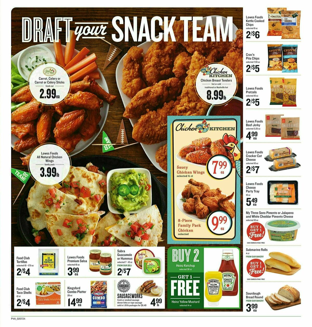 Lowes Foods Weekly Ad from February 7