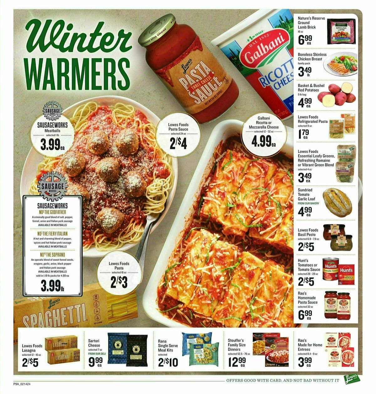 Lowes Foods Weekly Ad from February 14