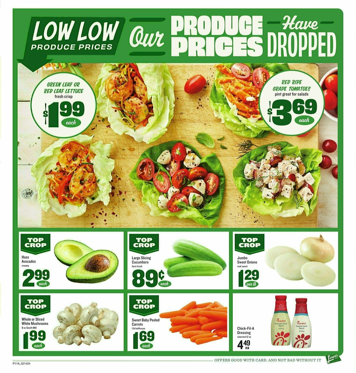 Lowes Foods Weekly Ad from February 14