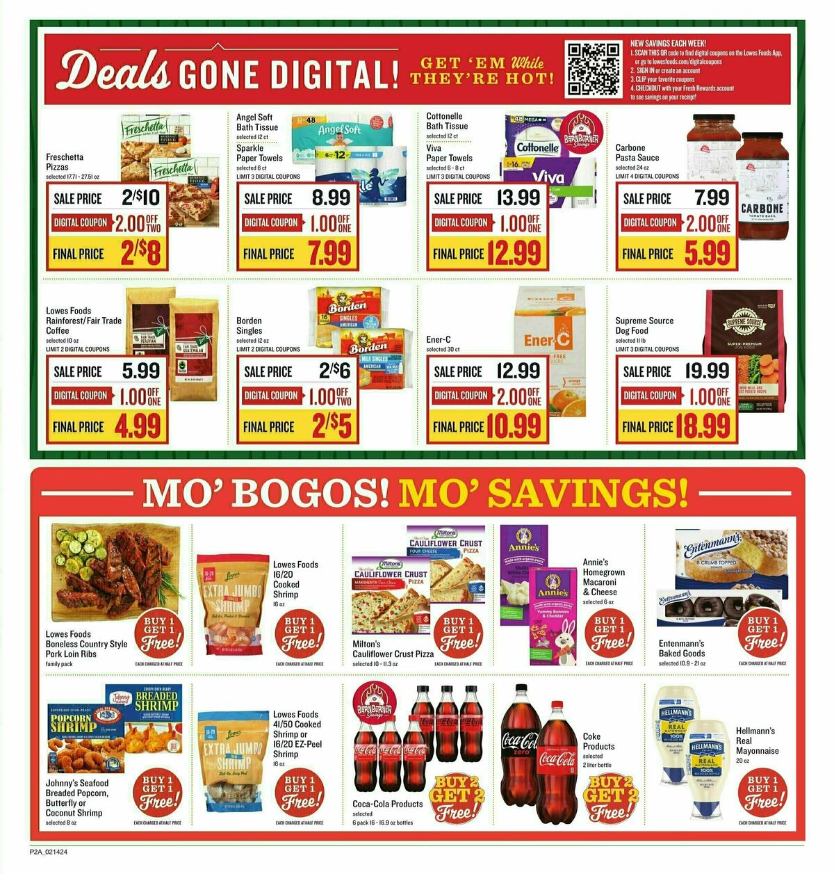 Lowes Foods Weekly Ad from February 14