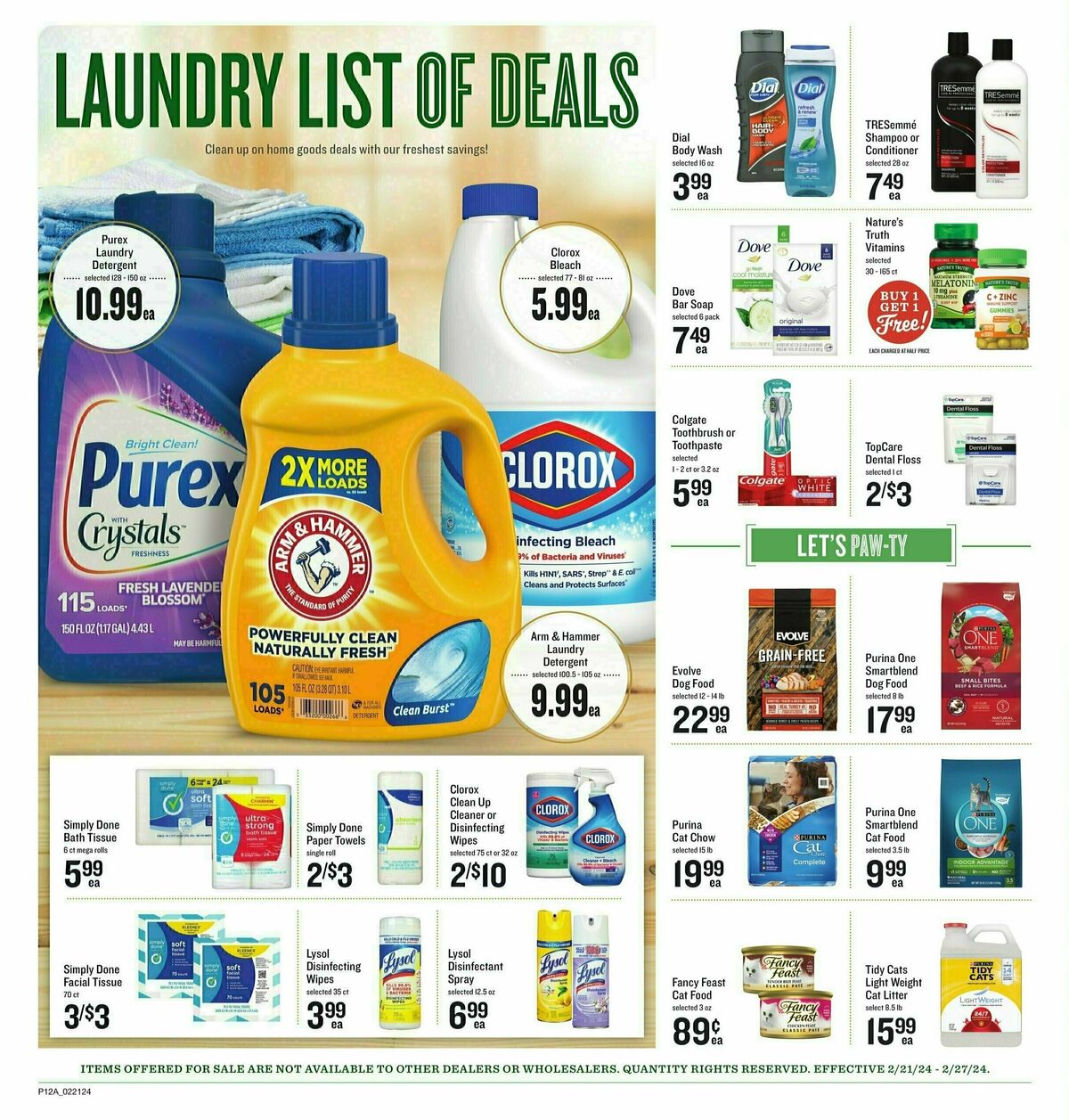 Lowes Foods Weekly Ad from February 21