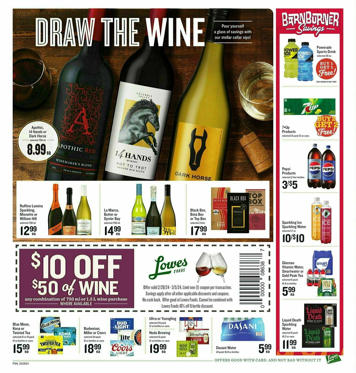 Lowes Foods Weekly Ad from February 28