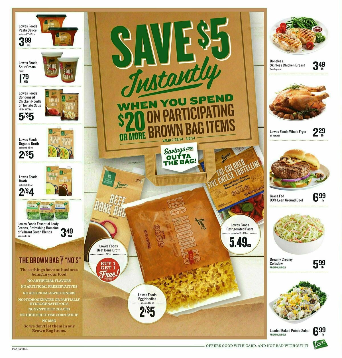 Lowes Foods Weekly Ad from February 28