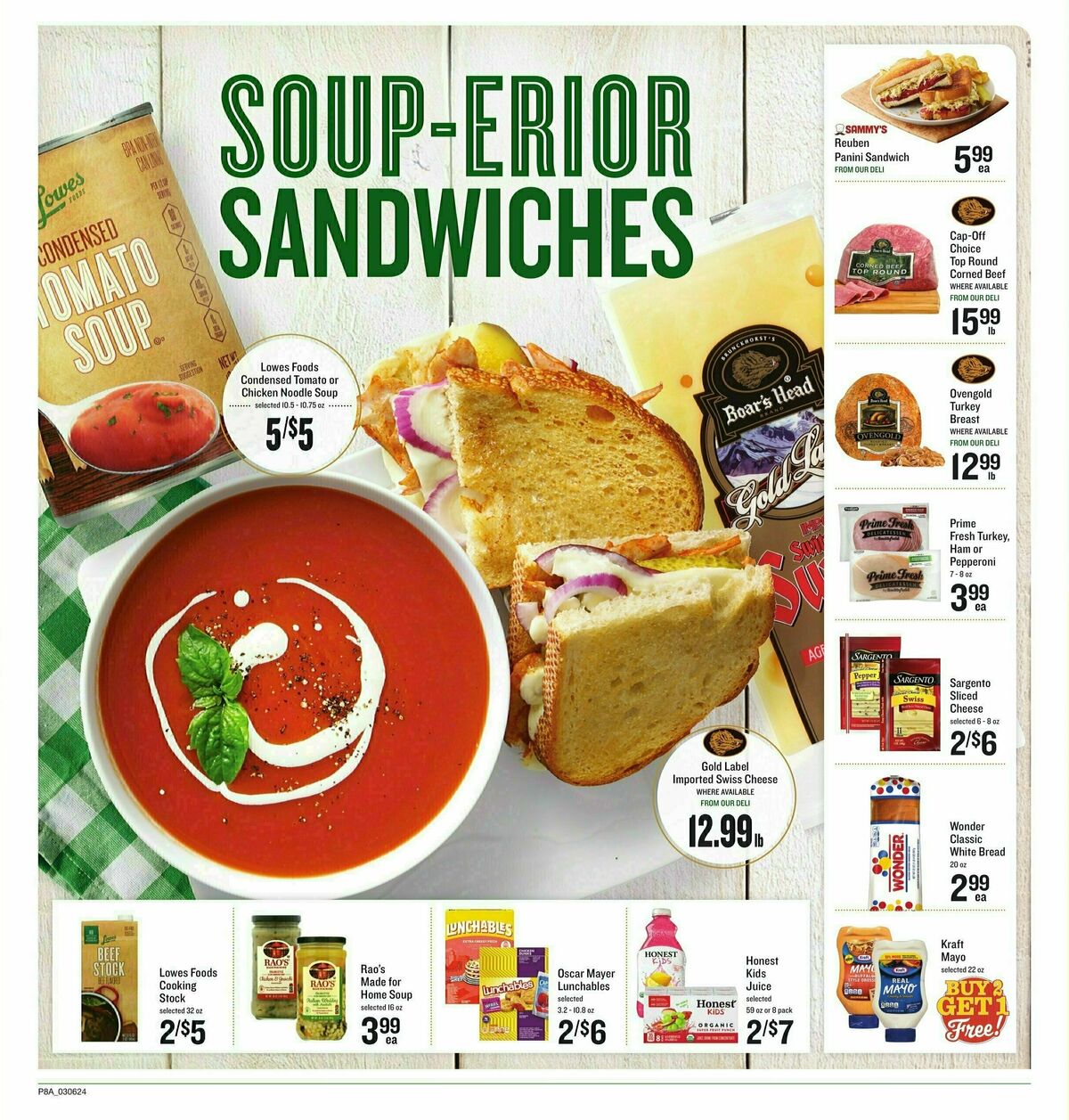 Lowes Foods Weekly Ad from March 6