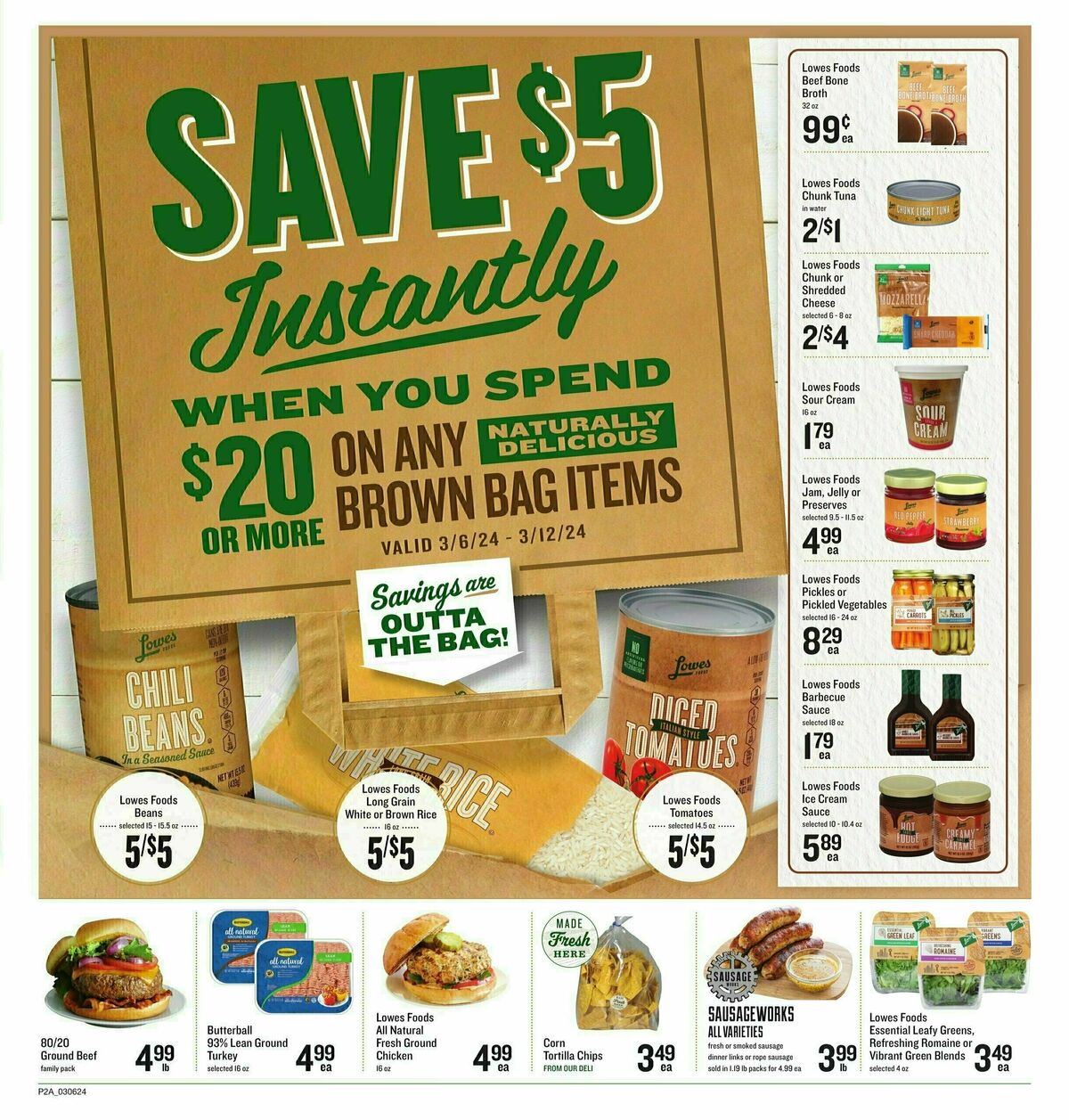 Lowes Foods Weekly Ad from March 6