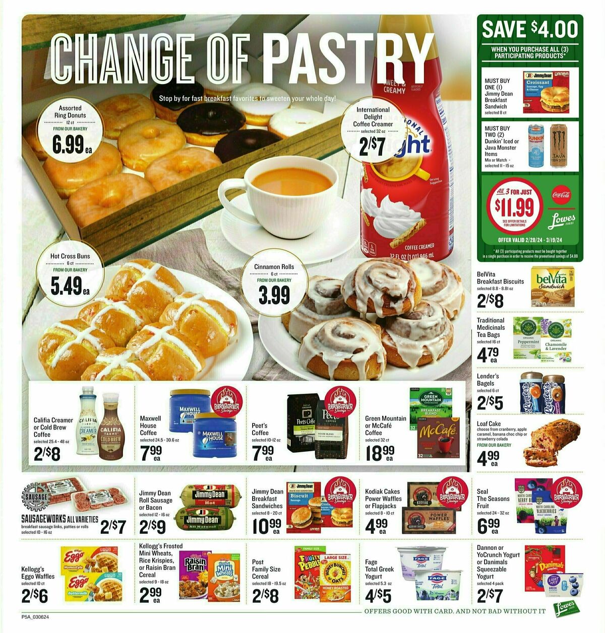 Lowes Foods Weekly Ad from March 6