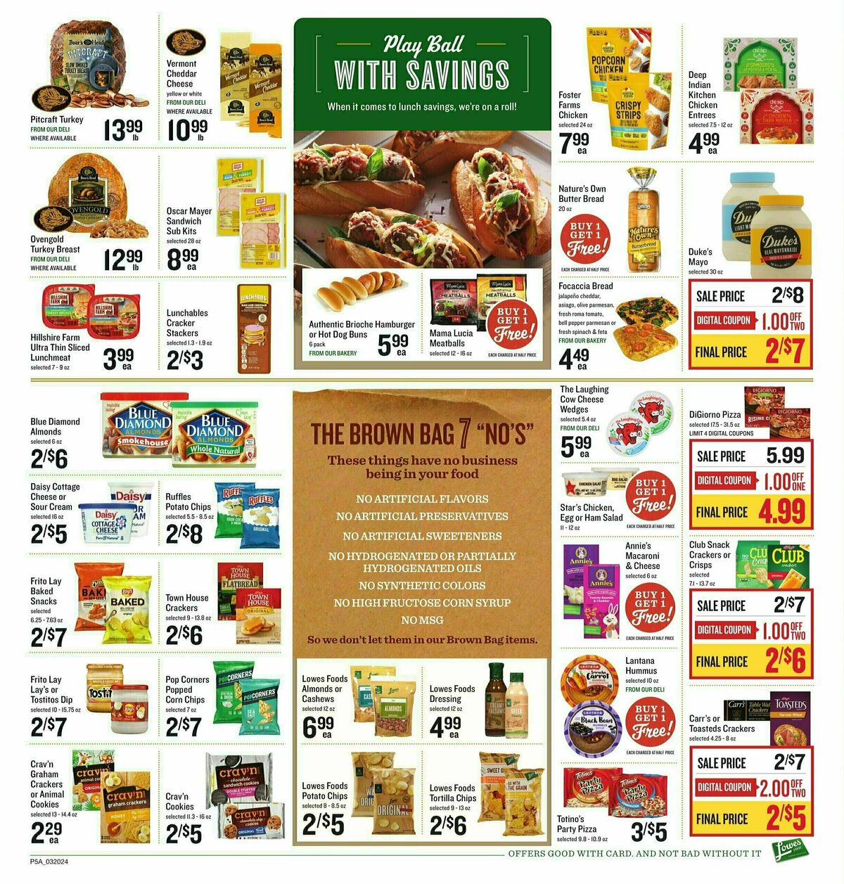 Lowes Foods Weekly Ad from March 20