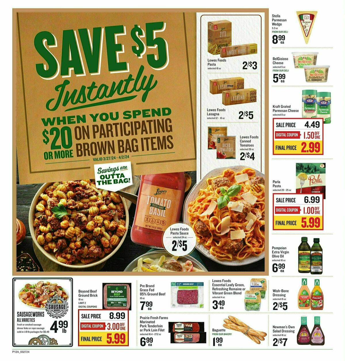 Lowes Foods Weekly Ad from March 27