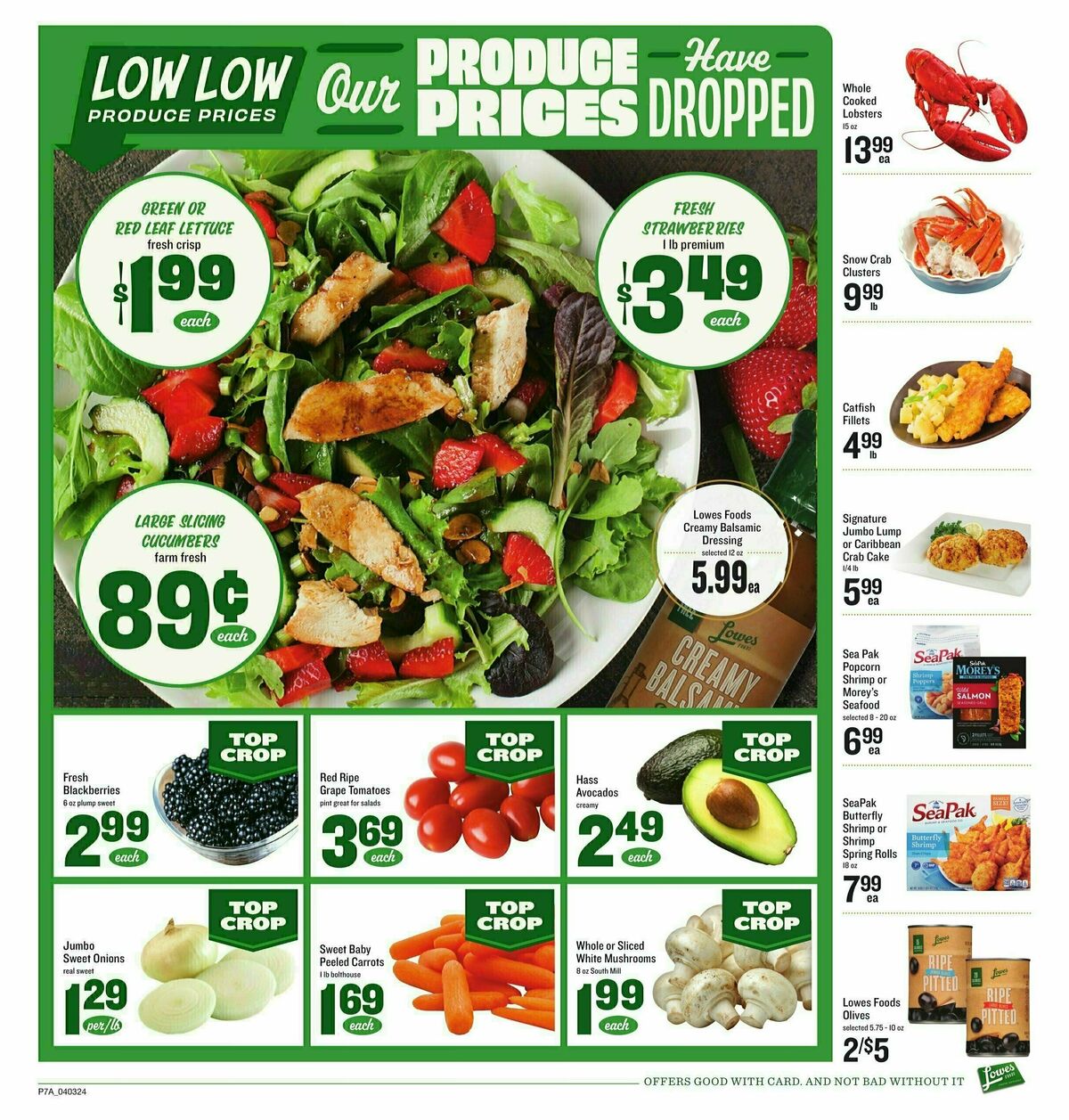 Lowes Foods Weekly Ad from April 3