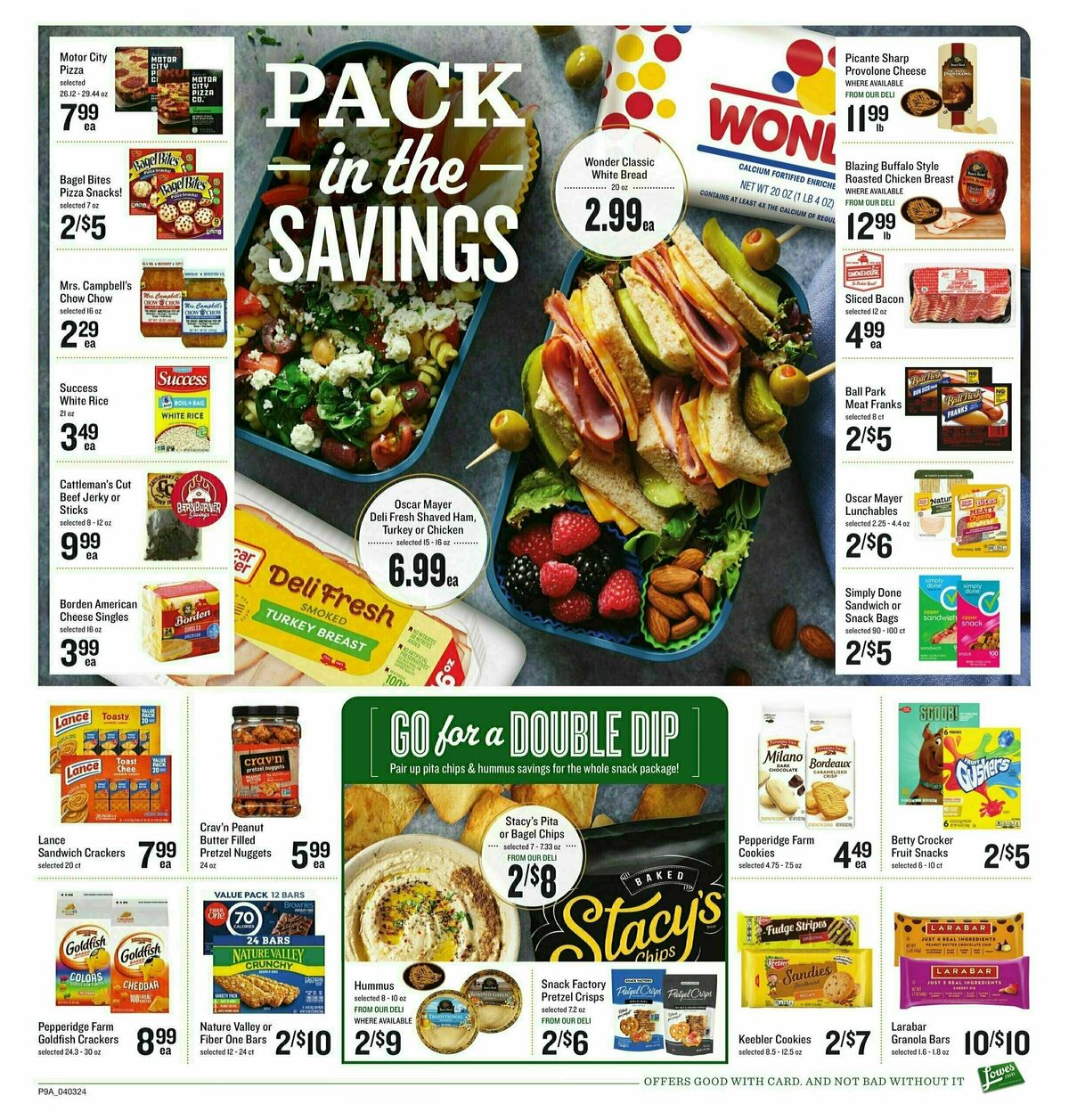 Lowes Foods Weekly Ad from April 3