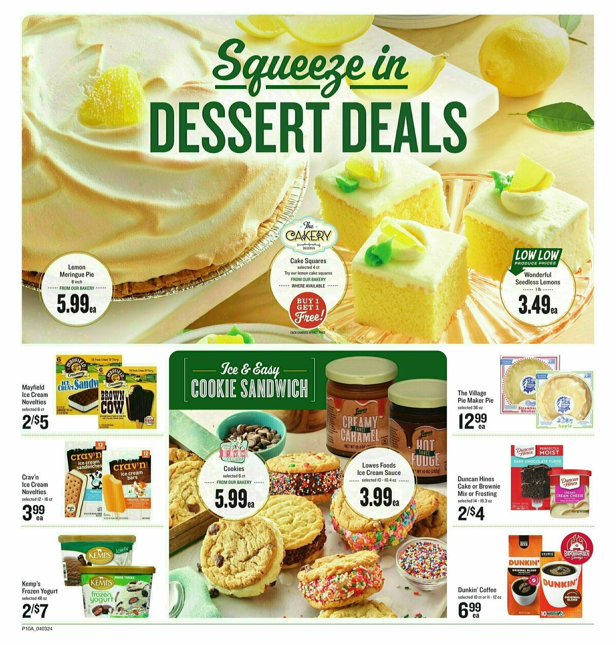 Lowes Foods Weekly Ad from April 3