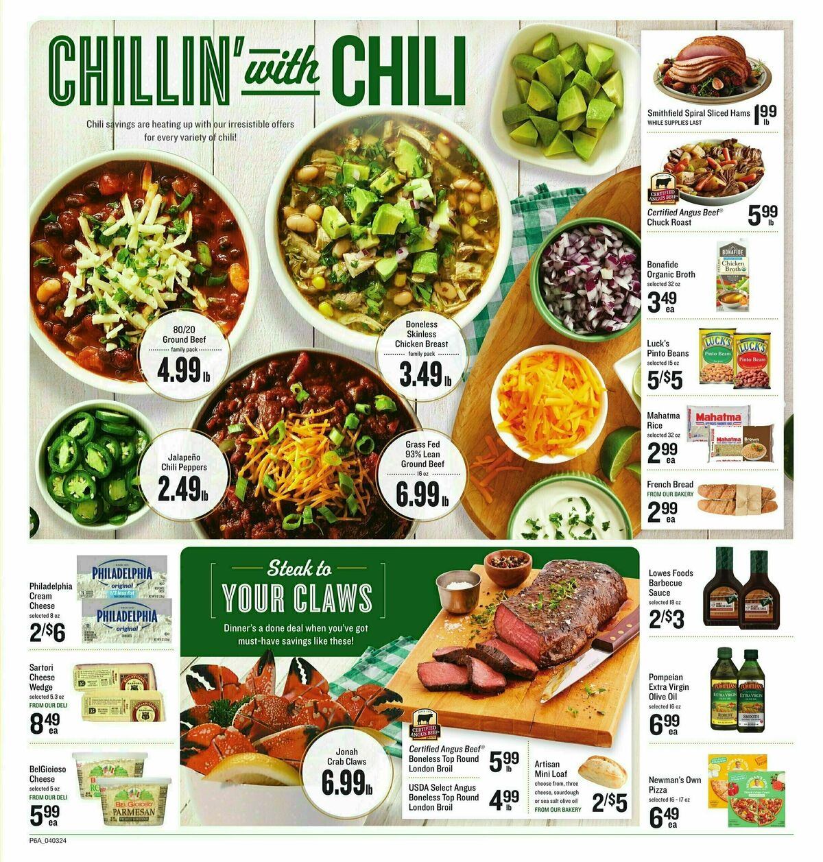 Lowes Foods Weekly Ad from April 3