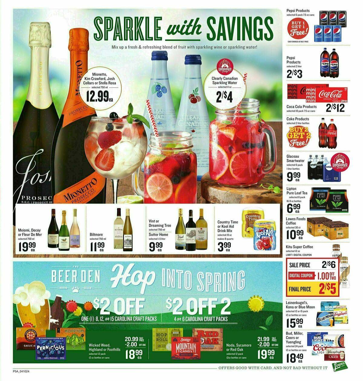 Lowes Foods Weekly Ad from April 10