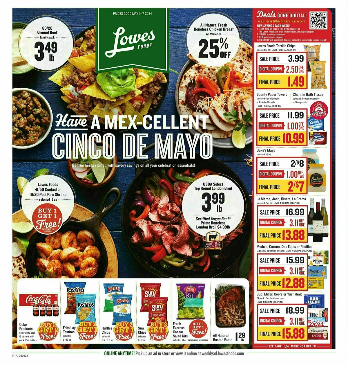 Lowes Foods Weekly Ad from May 1