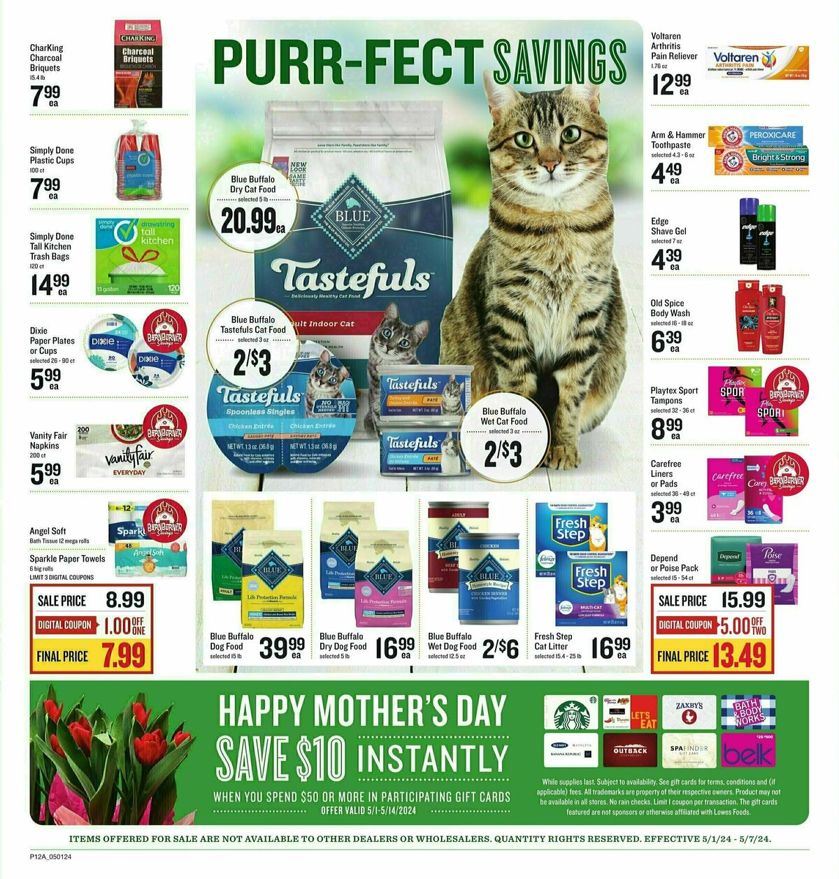 Lowes Foods Weekly Ad from May 1