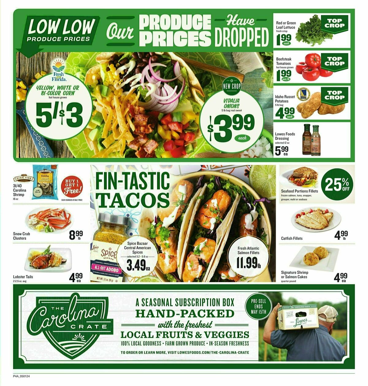 Lowes Foods Weekly Ad from May 1