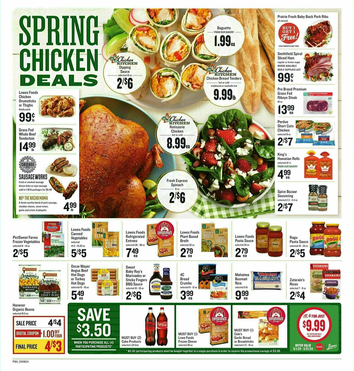 Lowes Foods Weekly Ad from May 8