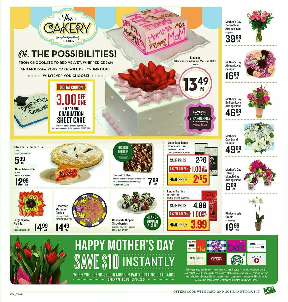 Lowes Foods Weekly Ad from May 8