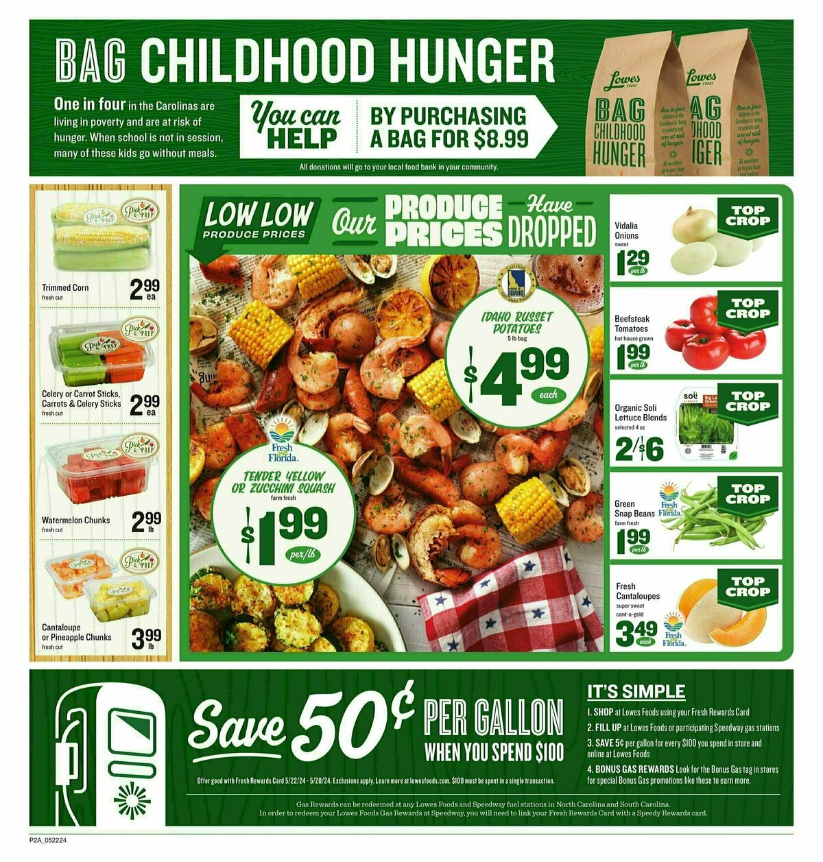 Lowes Foods Weekly Ad from May 22