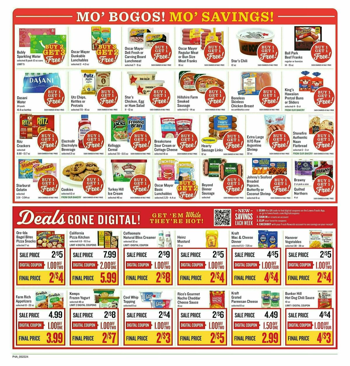 Lowes Foods Weekly Ad from May 22