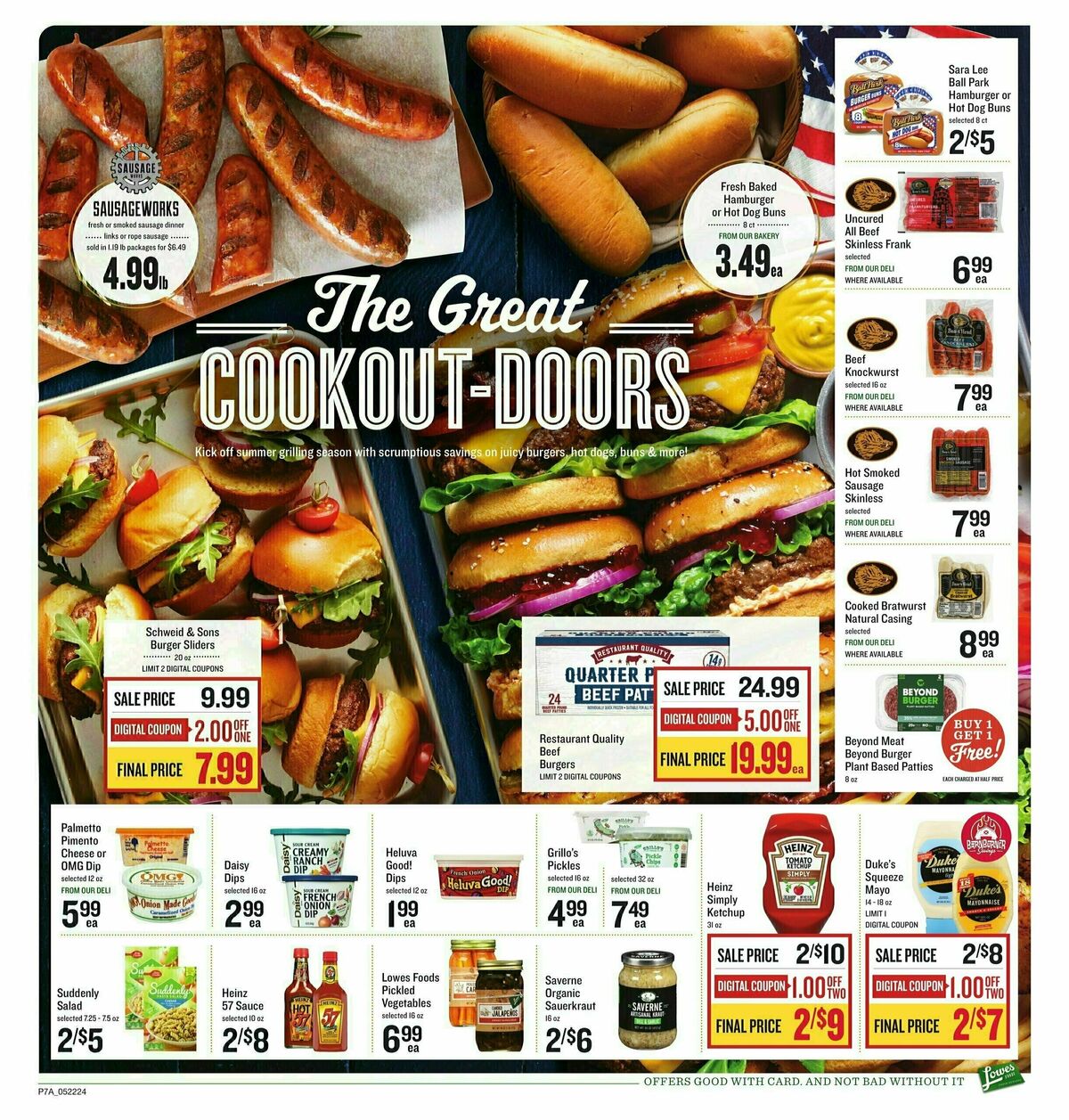 Lowes Foods Weekly Ad from May 22