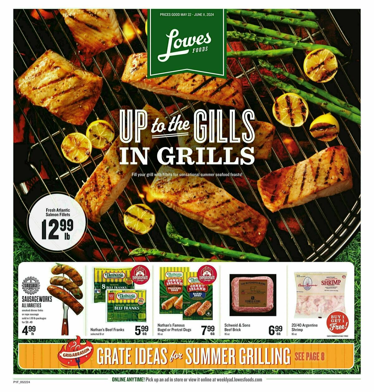 Lowes Foods Summer Grilling Weekly Ad from May 22