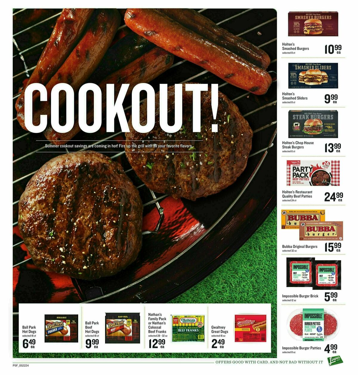 Lowes Foods Summer Grilling Weekly Ad from May 22