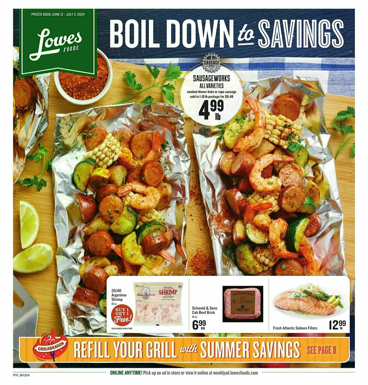 Lowes Foods Weekly Ad from June 12