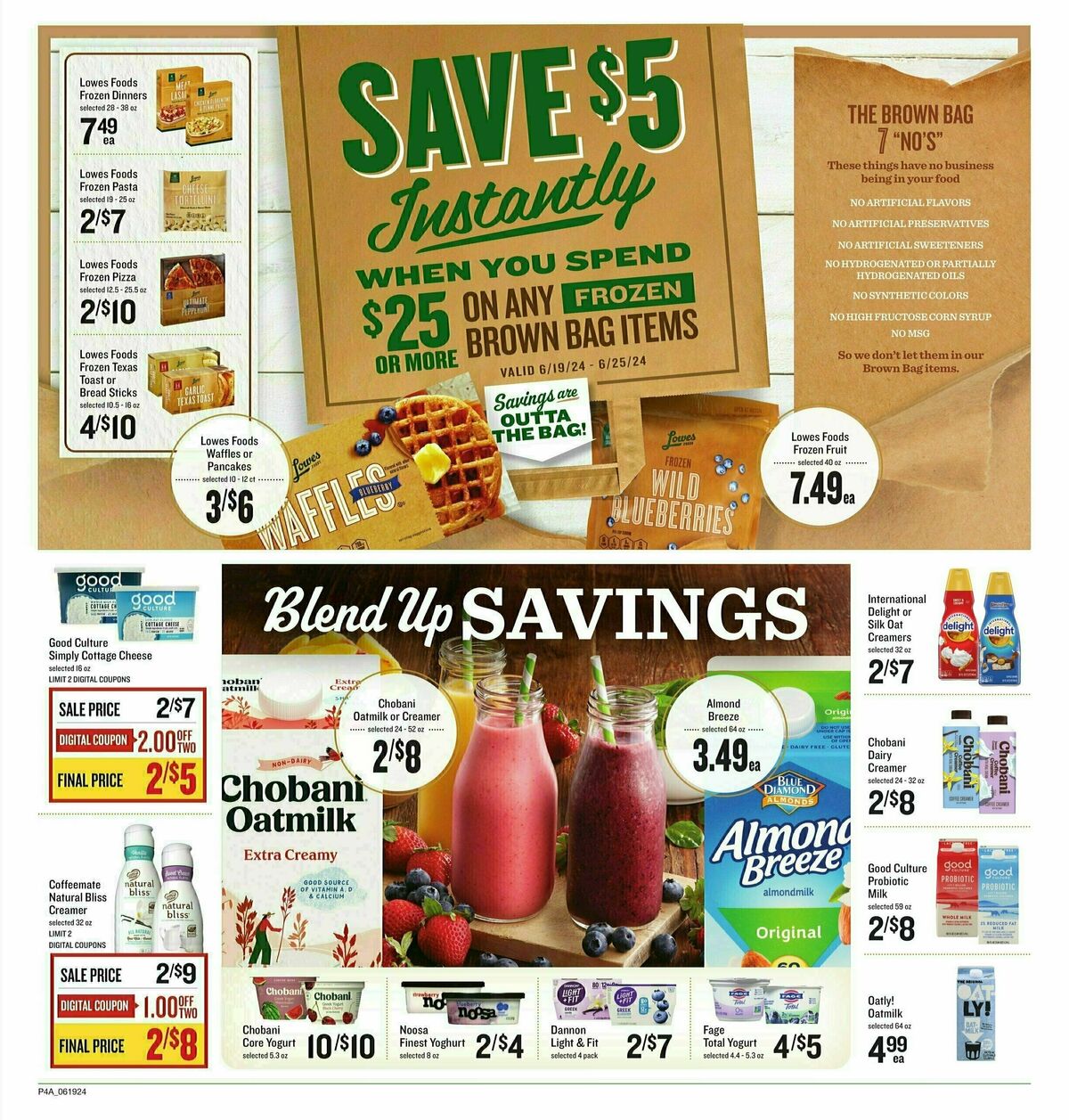 Lowes Foods Weekly Ad from June 19