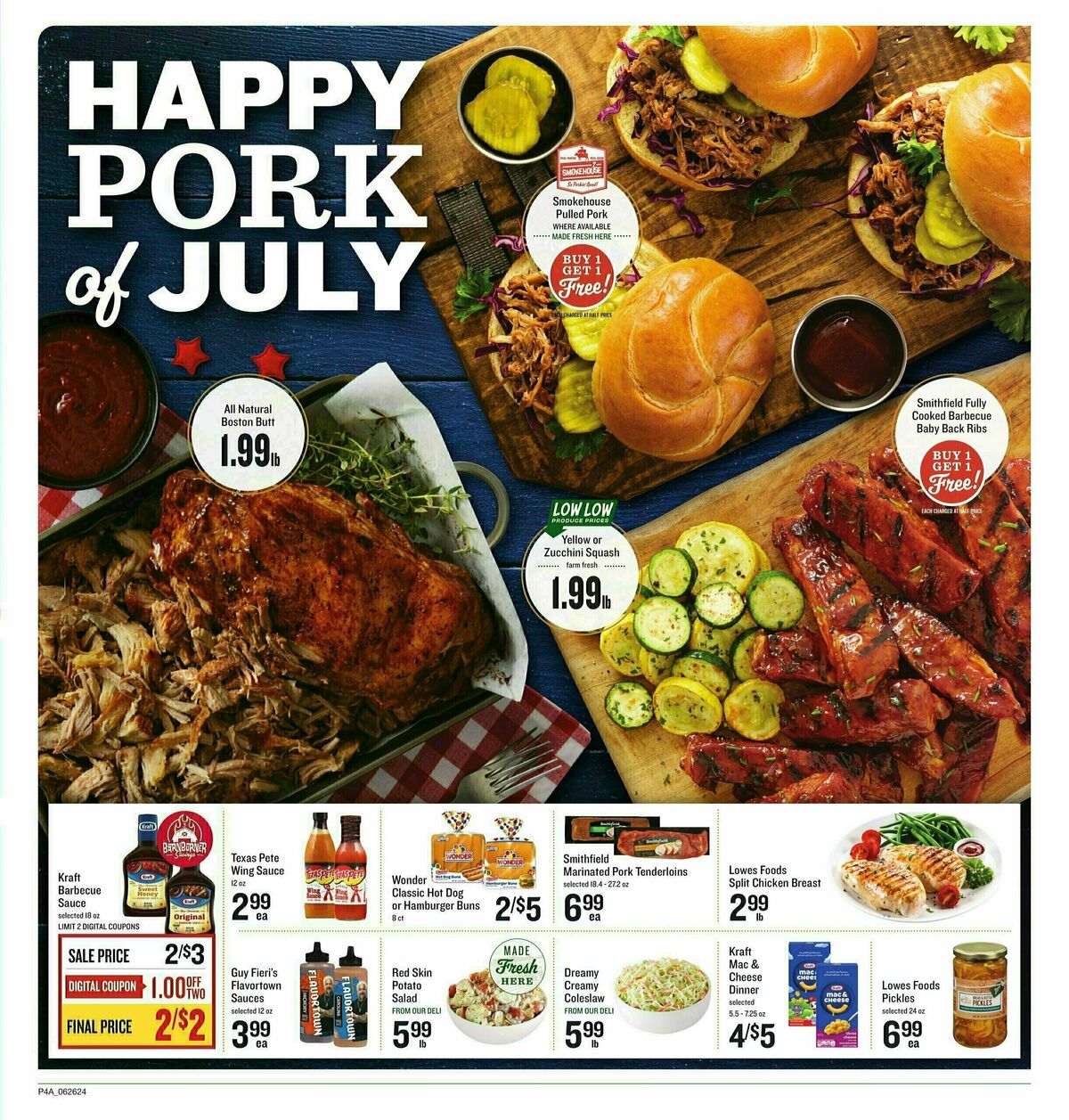 Lowes Foods Weekly Ad from June 26