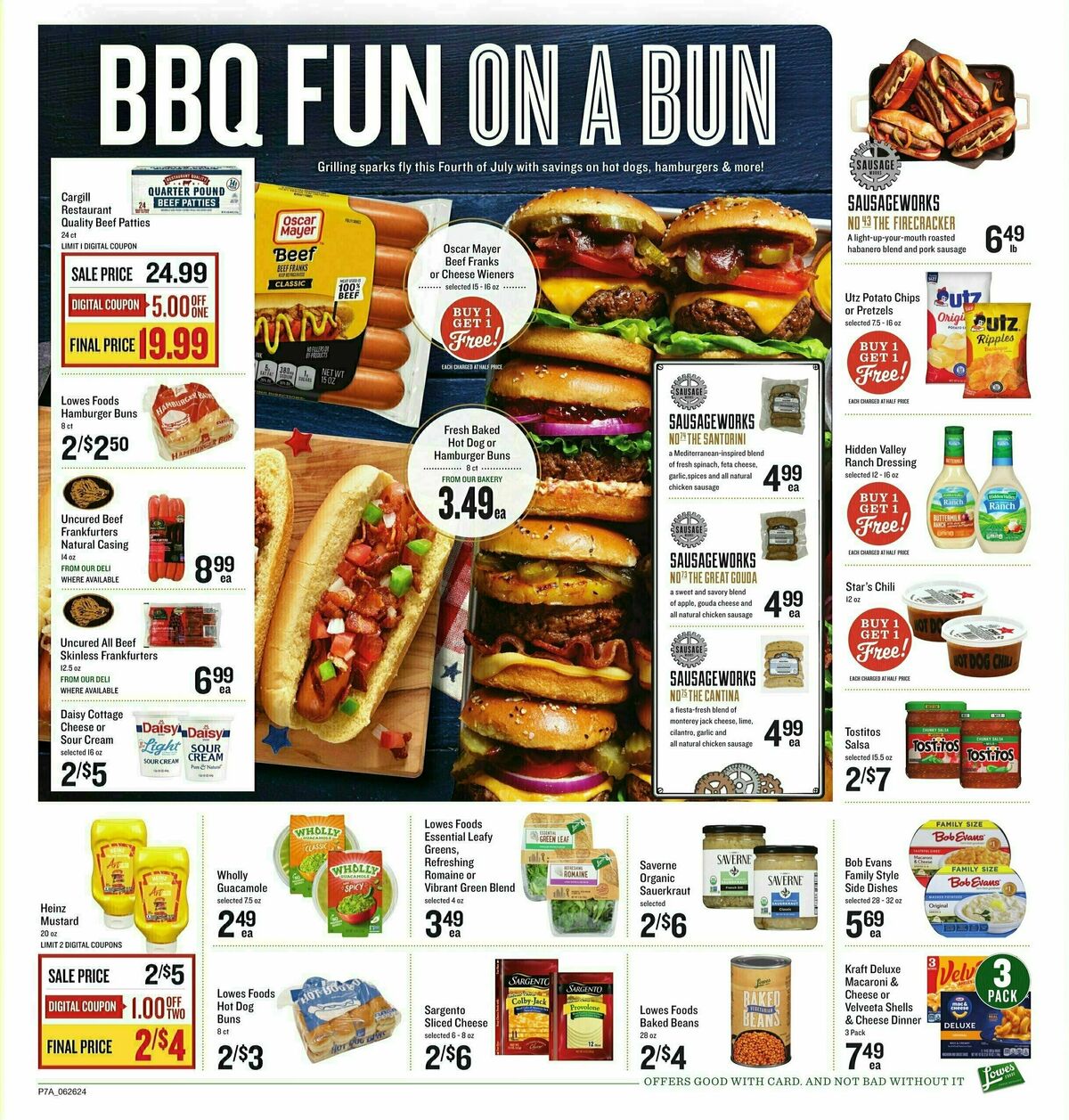 Lowes Foods Weekly Ad from June 26