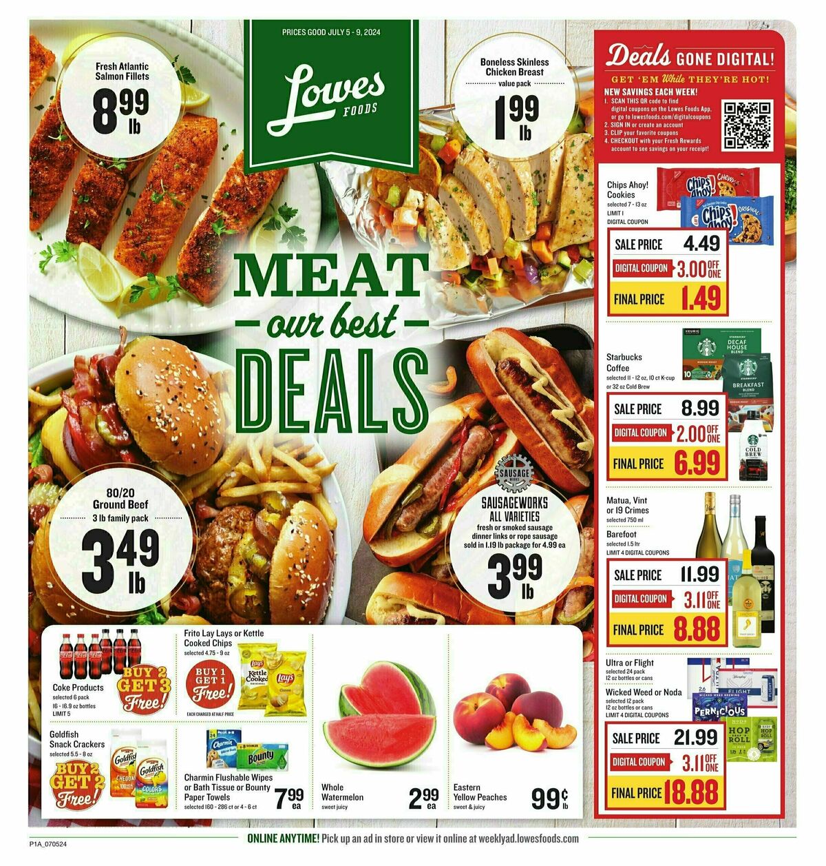 Lowes Foods Weekly Ad from July 5