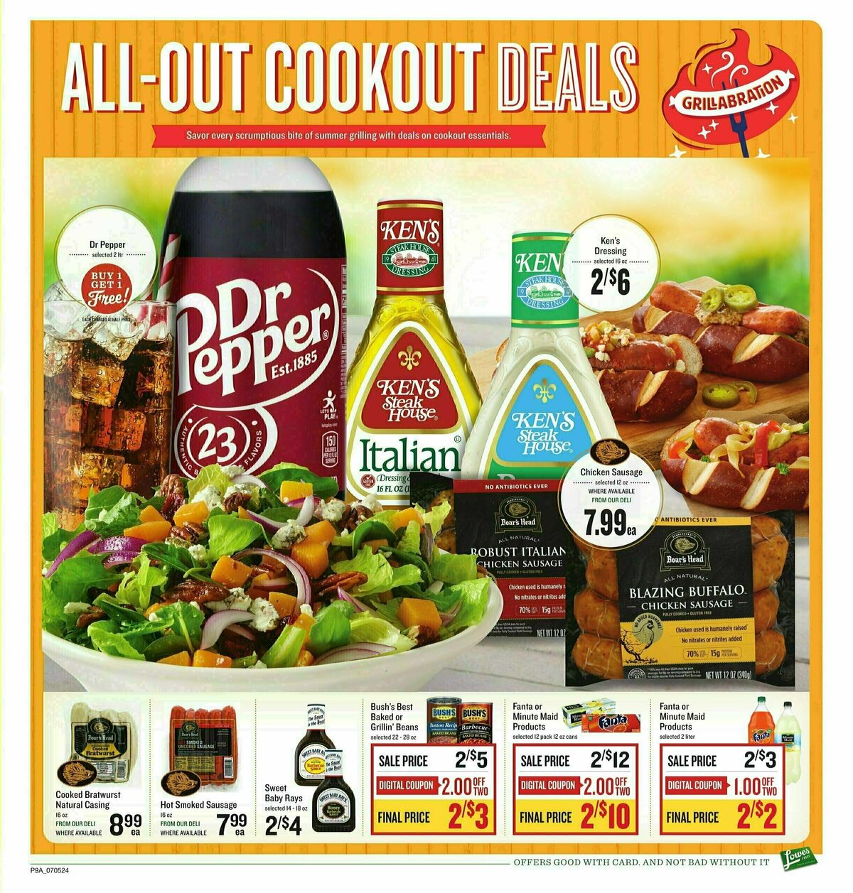 Lowes Foods Weekly Ad from July 5