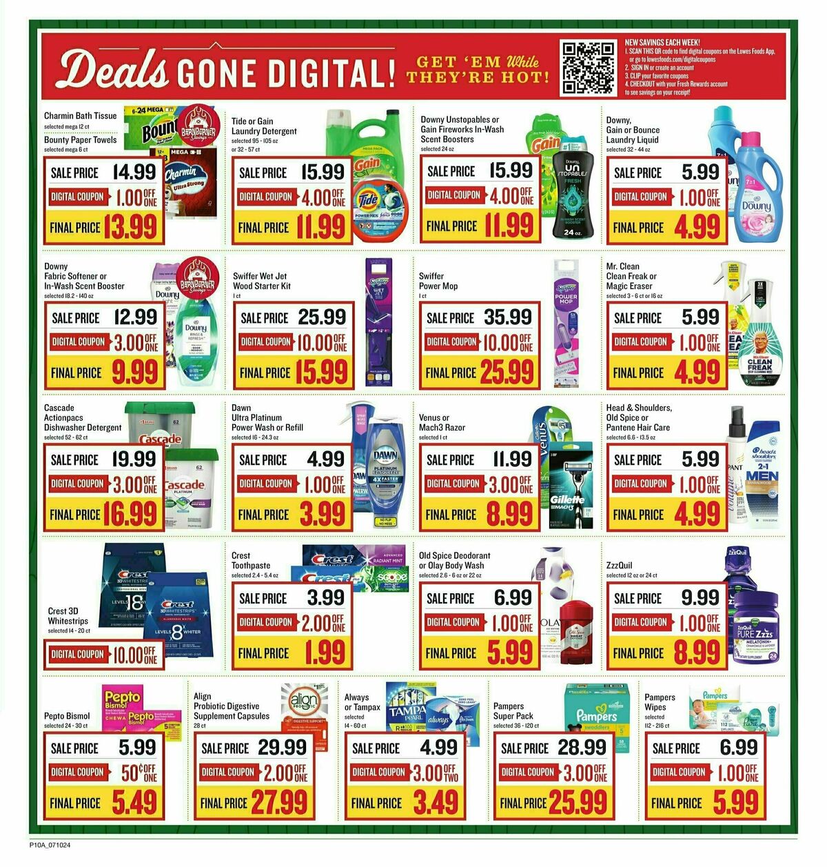 Lowes Foods Weekly Ad from July 10