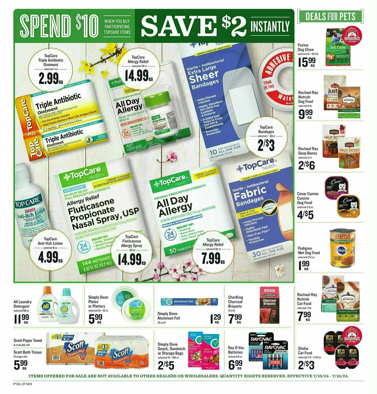 Lowes Foods Weekly Ad from July 10