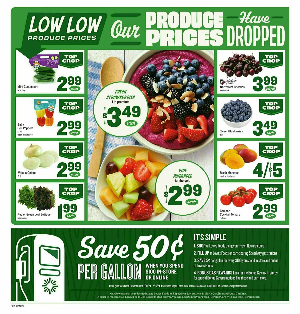 Lowes Foods Weekly Ad from July 10