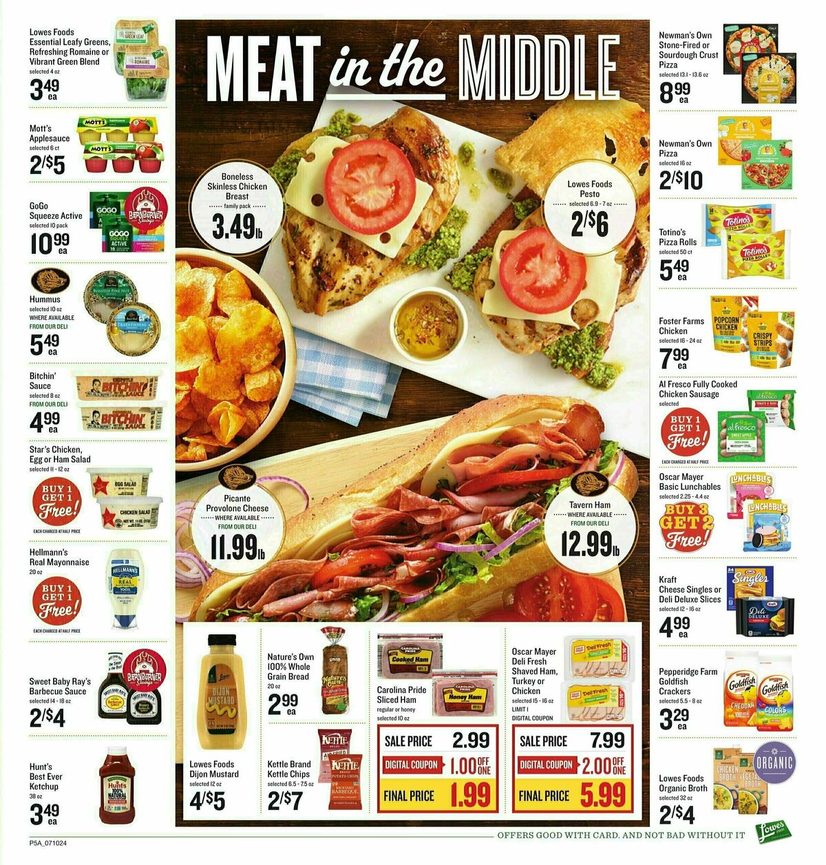 Lowes Foods Weekly Ad from July 10