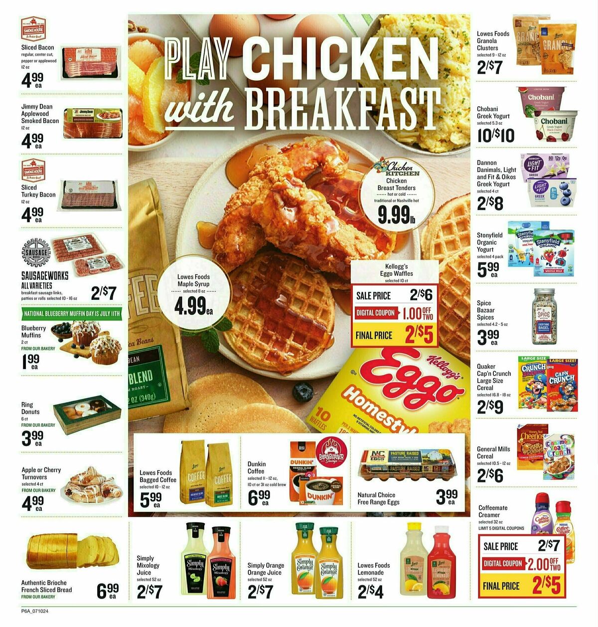 Lowes Foods Weekly Ad from July 10