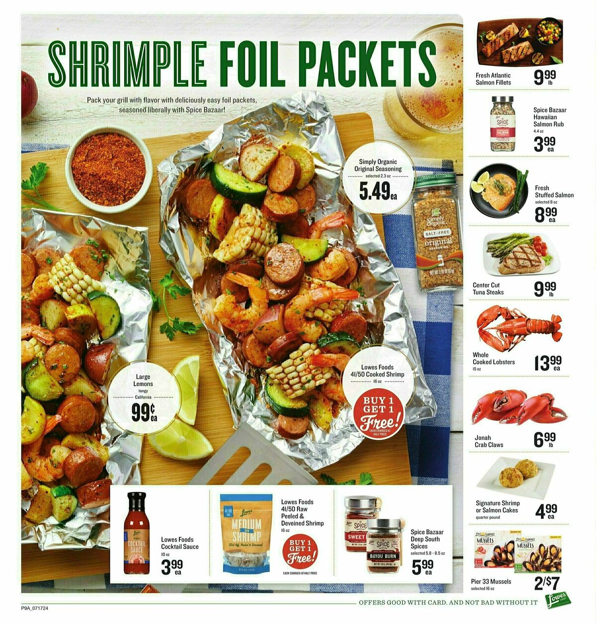 Lowes Foods Weekly Ad from July 17