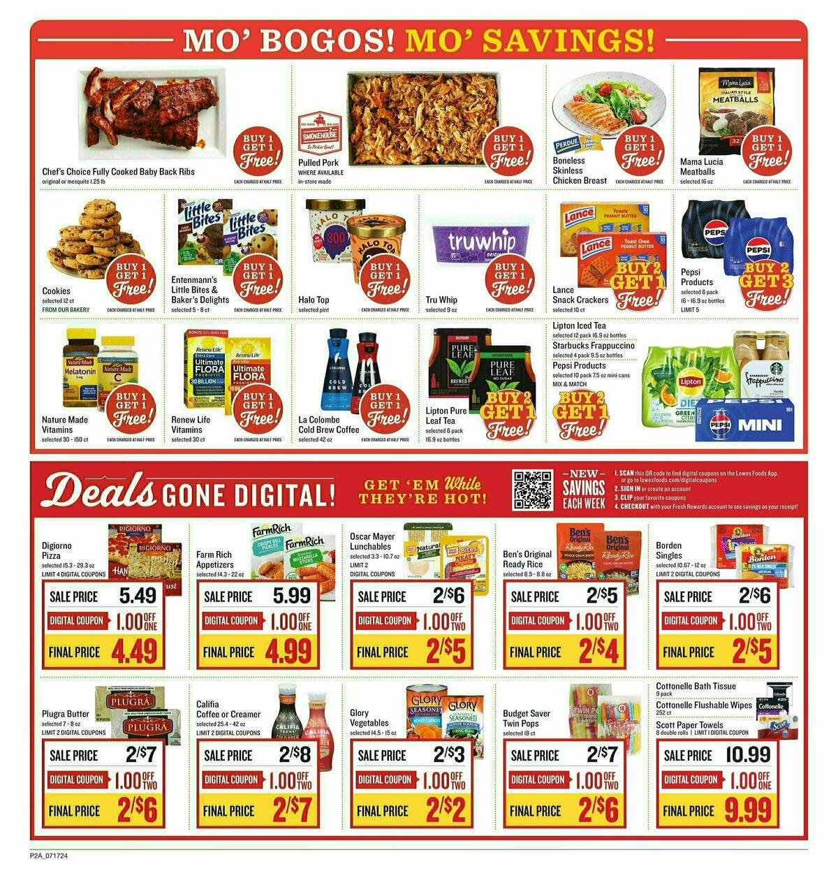 Lowes Foods Weekly Ad from July 17