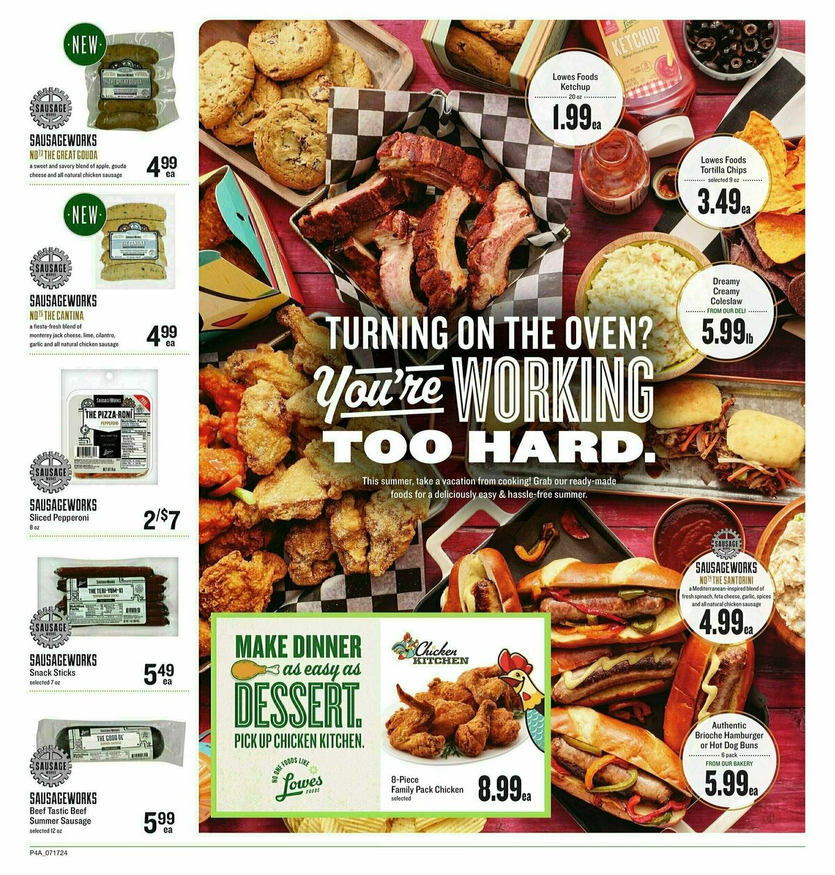 Lowes Foods Weekly Ad from July 17