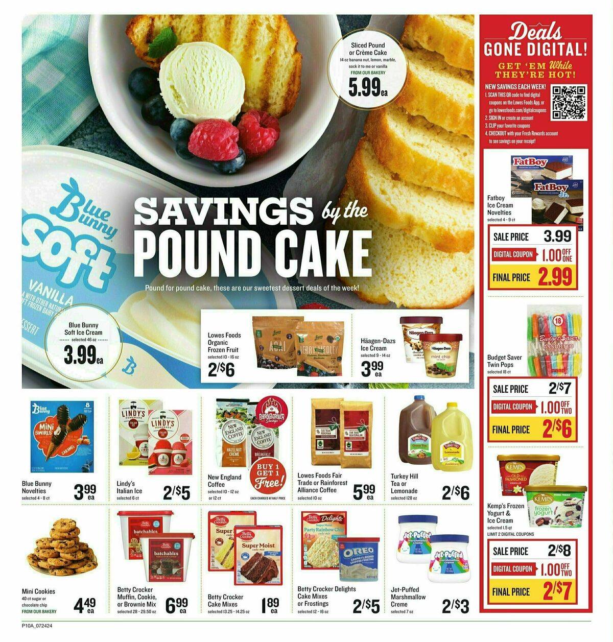 Lowes Foods Weekly Ad from July 24