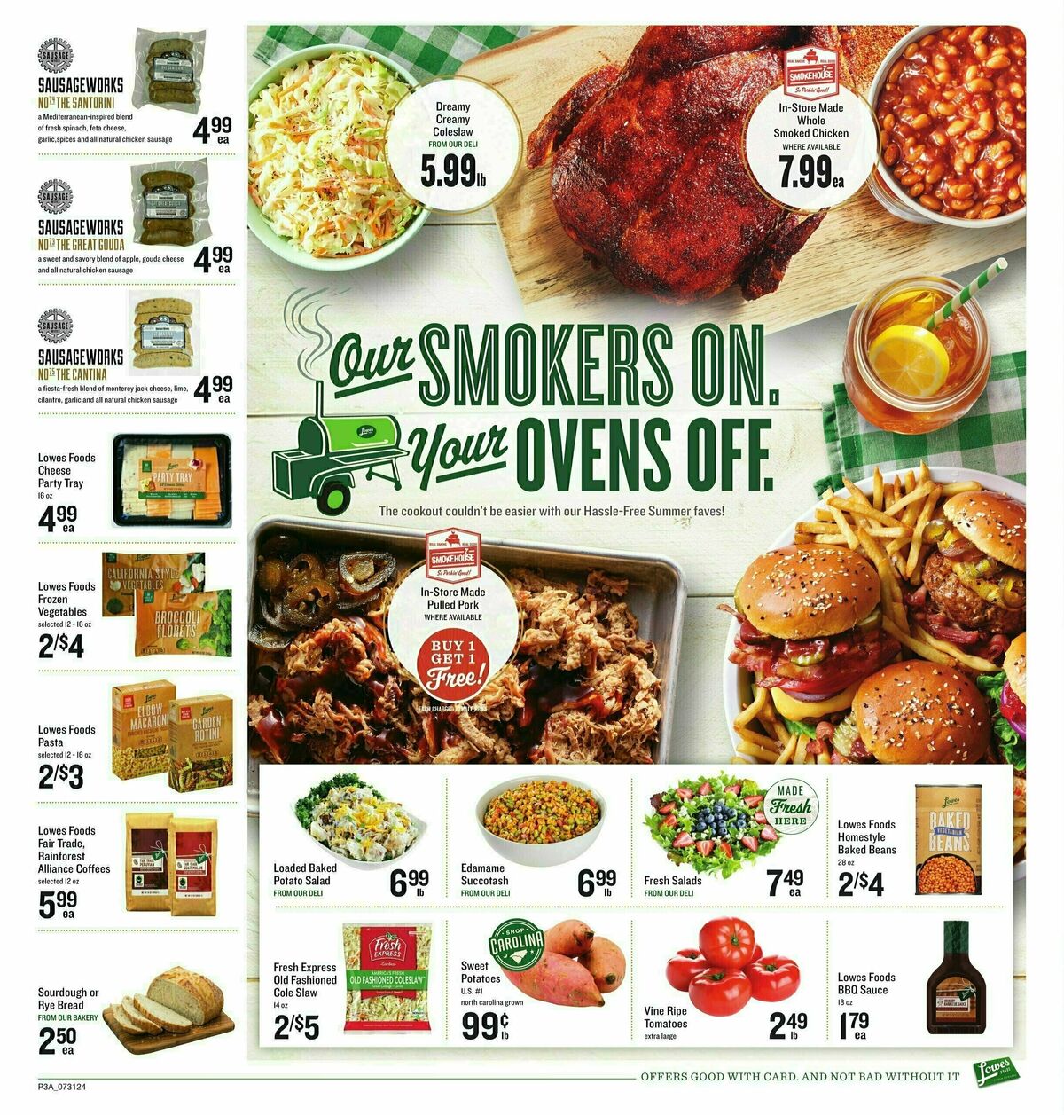 Lowes Foods Weekly Ad from July 31