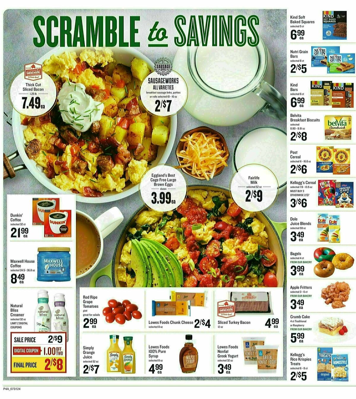 Lowes Foods Weekly Ad from July 31