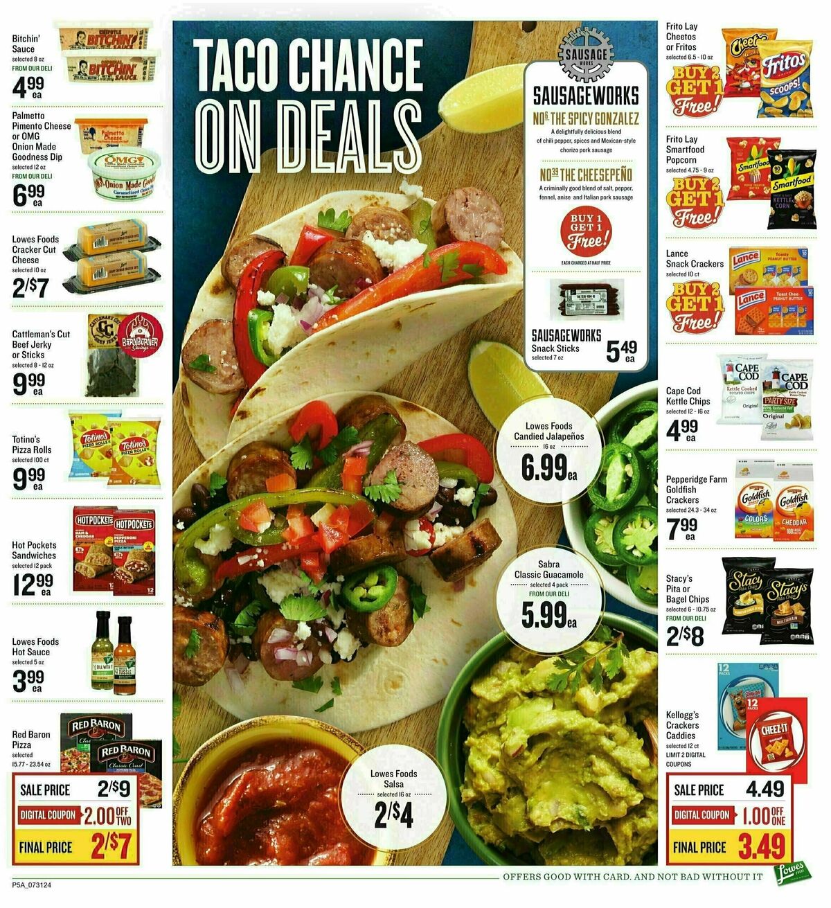 Lowes Foods Weekly Ad from July 31