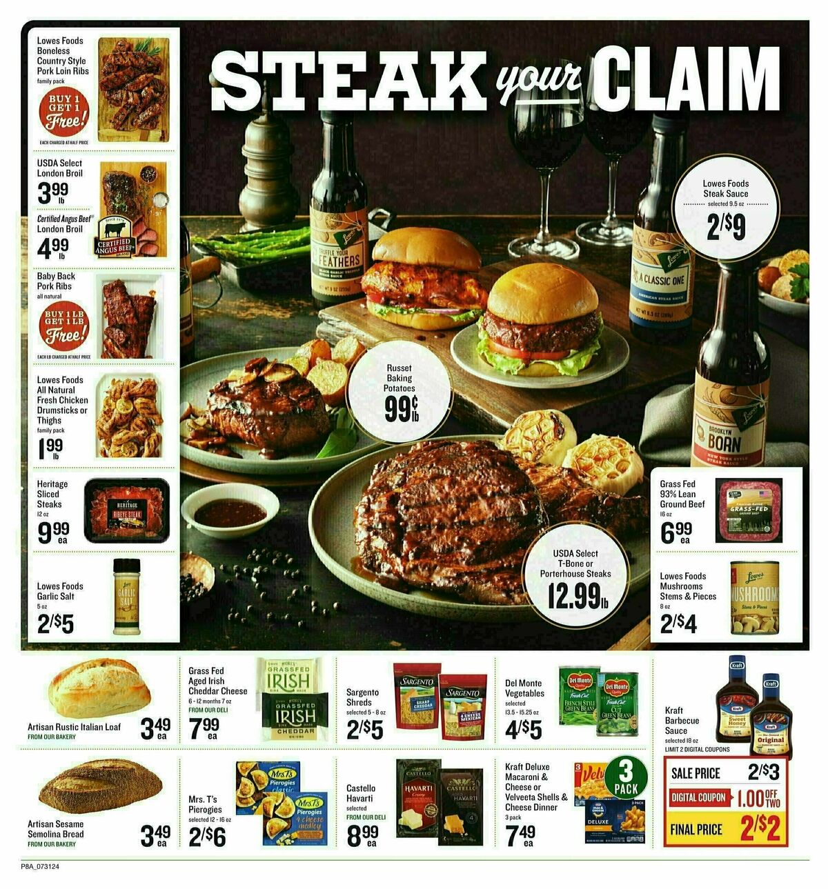 Lowes Foods Weekly Ad from July 31