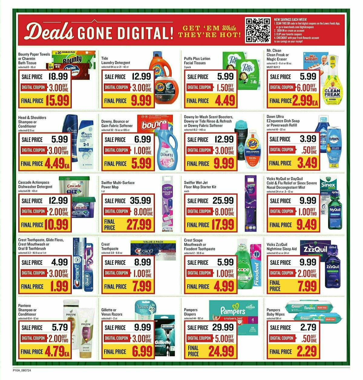 Lowes Foods Weekly Ad from August 7